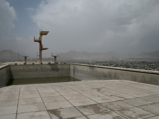Kabul, Afghanistan. Bibi Maro Hill. The Pool of Death.