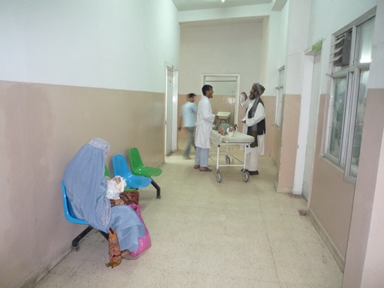 Kabul, Afghanistan. The Indira Gandhi Children Hospital.